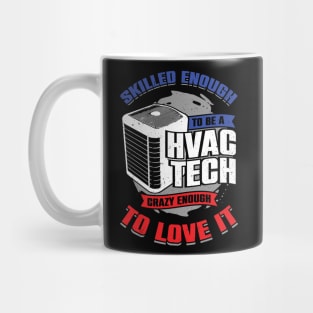 HVAC Tech Instructor Job Technician Gift Mug